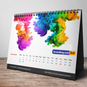 2026 Desk Calendar Printing Service (6 Page 2 Side 300 GSM Art Card)