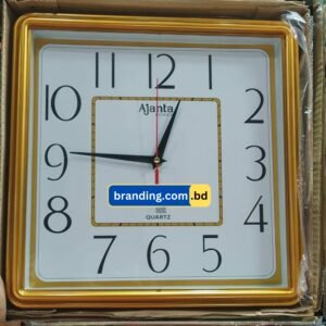 Customized Wall Clock Branding (12 inch Square)