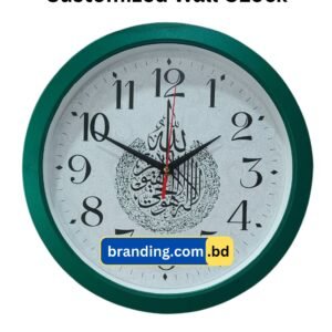 Customized Wall Clock For Brand Promotion (Flat Frame – 12 Inch)