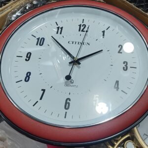 Wall Clock Print (Original City Sun 14 inch with Sweep Machine)