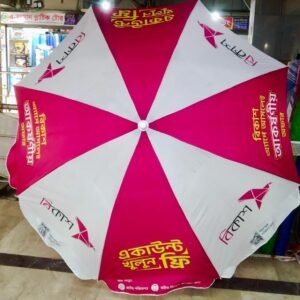 8 Ribs 3 Folds Custom Design Folding Umbrella